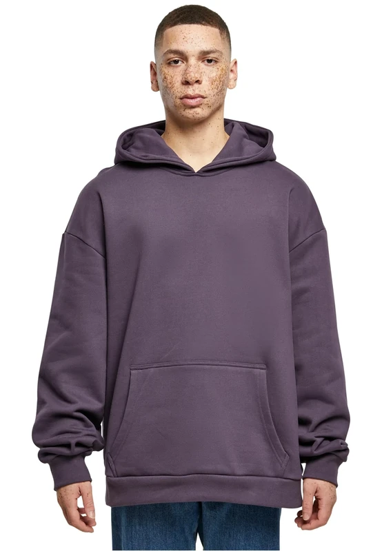 Urban Classics Men's Tb4925-ultra Heavy Hoody Hooded Sweatshirt, purplenight, XS