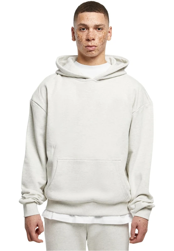 Urban Classics Men's Hoodie, Lightgrey, XS