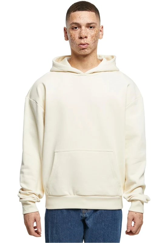 Urban Classics Men's ultra heavy hoodie sweatshirt, Whitesand., XS