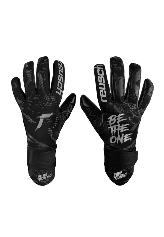 Reusch Pure Contact Infinity Junior Goalkeeper Gloves with Very Good Grip and Inseam Cut