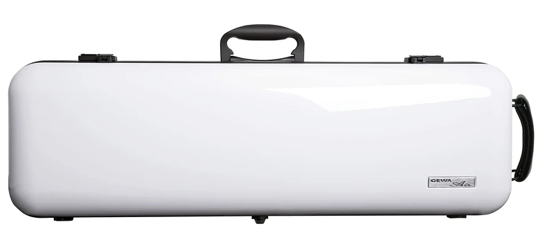 GEWA AIR 2.1 Violin Case White High Gloss with Additional Side Handle Made in Germany