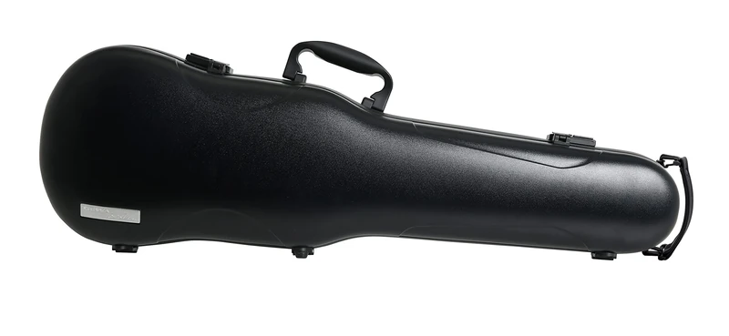 GEWA AIR 1.7 Form Shaped Violin Case black matt, Made in Germany, with side handle