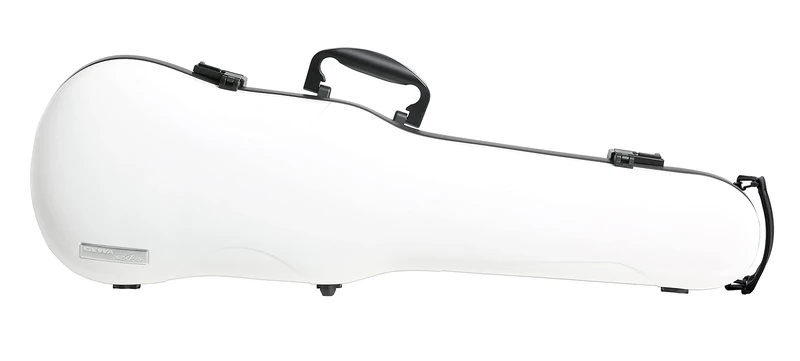 GEWA AIR 1.7 Form Shaped Violin Case white high gloss, Made in Germany, with side handle