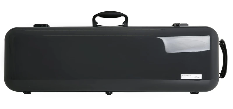 GEWA AIR 2.1 Violin Case Grey High Gloss with Additional Side Handle Made in Germany