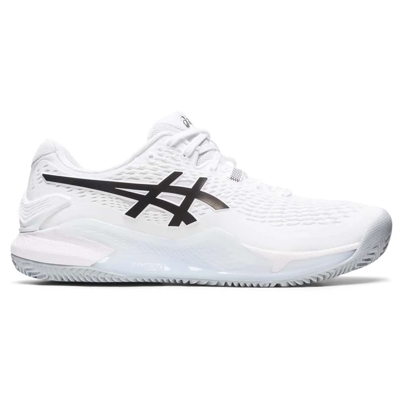 ASICS 1041A375-100 Gel-Resolution 9 Clay Men White/Black UK 8