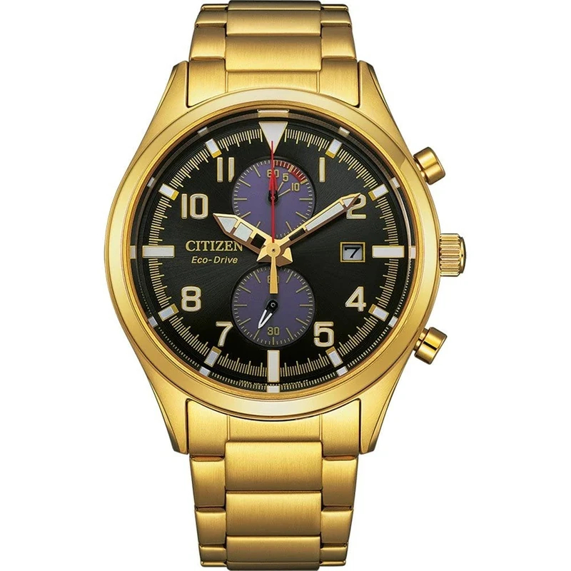 Citizen Men Chronograph Japanese Quartz Watch with Stainless Steel Strap CA7022-87E