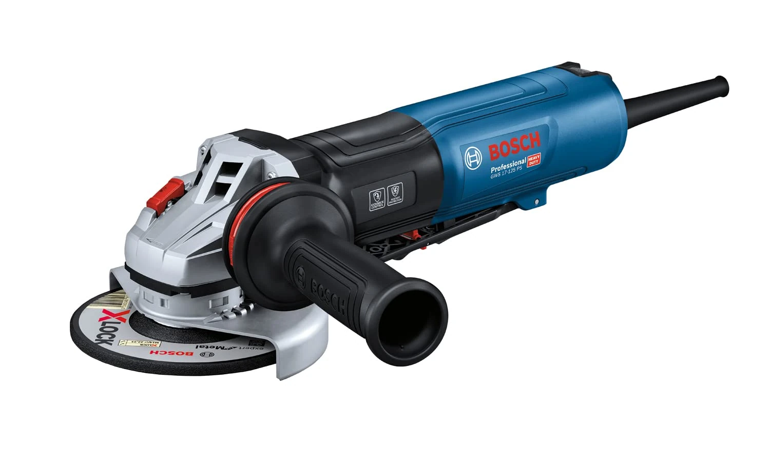 Winkelschleifer GWS 17-125 PS Professional (Blau/Schwarz, 1.700 Watt)