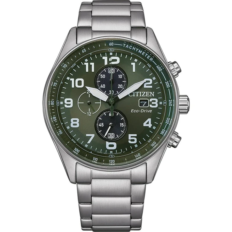 Citizen Eco-Drive Men Chronograph Watch