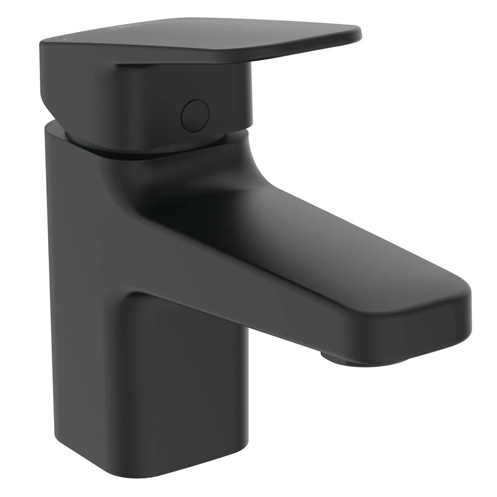 Ideal Standard Ceraplan Single Lever Mini Basin Mixer, BD208XG, Silk Black