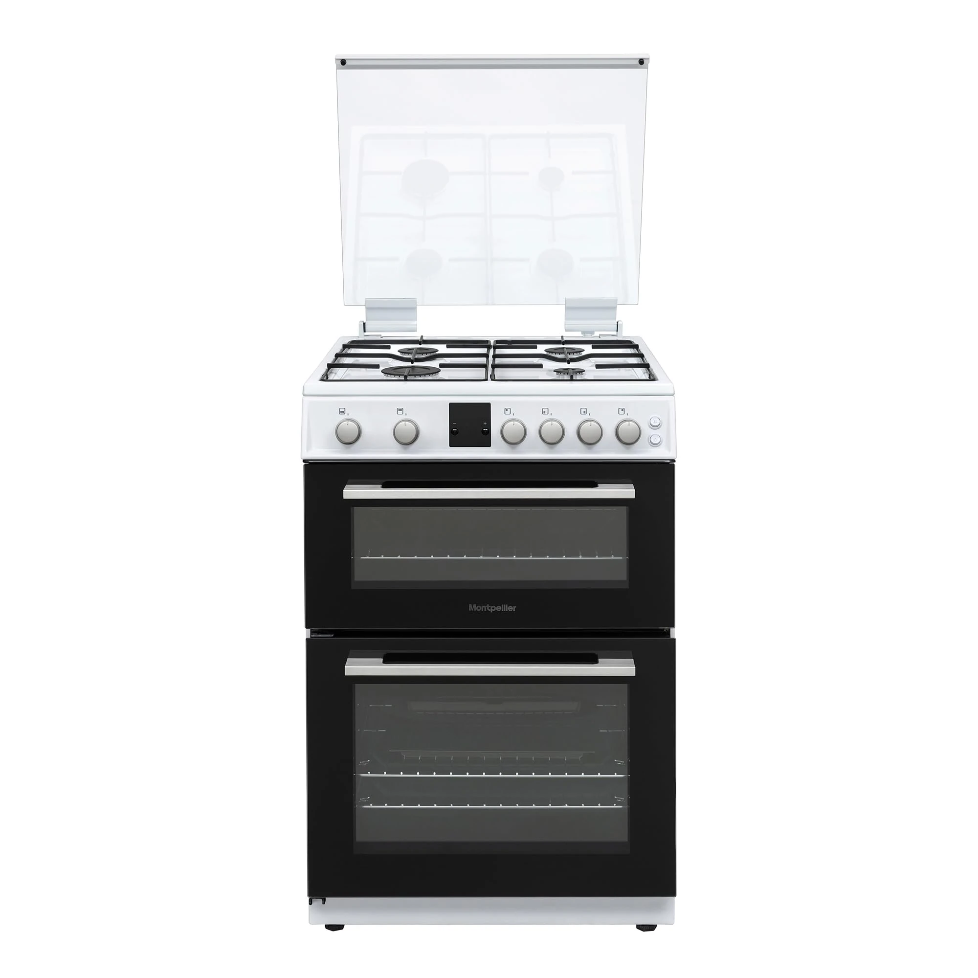 Montpellier MDOG60LW 600mm Double Gas Oven and Grill White