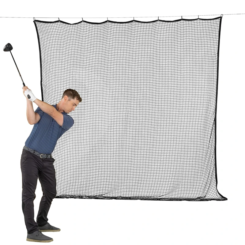 GoSports 10 ft x 10 ft Sports Netting - Hitting Net for Golf, Baseball, Hockey, Soccer, LAX and More