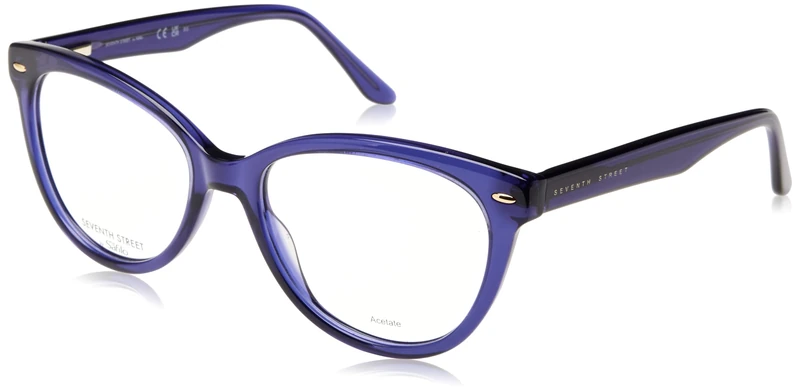 Seventh Street 7a 579 PJP/17 BLUE Eyewear Women's Acetate, Standard, 52