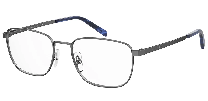 Seventh Street 7a 087 KJ1/19 DK RUTHENIUM Eyewear Men's Steel, Standard, 56