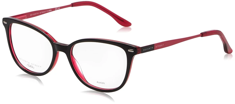 Seventh Street S 311 3H2/16 BLACK PINK Eyewear Girl's Acetate, Standard, 50
