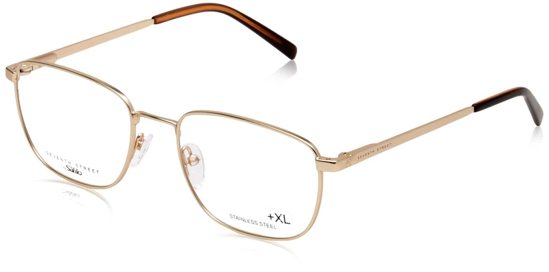 Seventh Street 7a 087 AOZ/19 MATTE GOLD Eyewear Men's Steel, Standard, 54