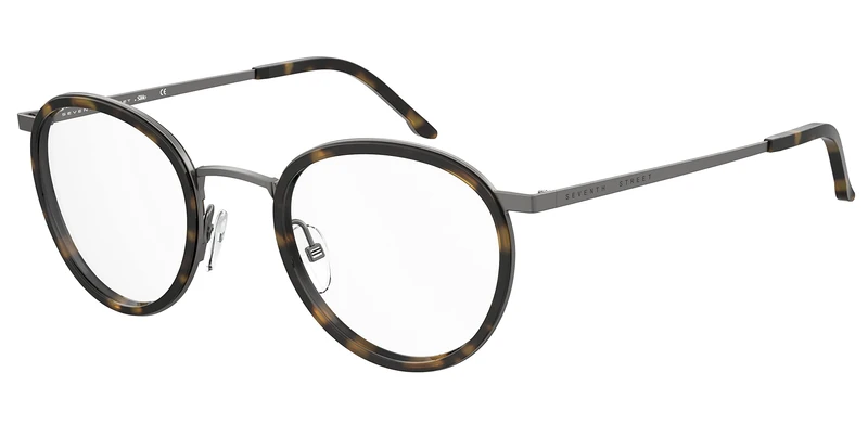 Seventh Street 7a 072 086/24 HAVANA Eyewear Men's Steel, Standard, 49