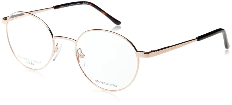 Seventh Street 7a 554 DDB/19 GOLD COPPER Eyewear Women's Steel, Standard, 50