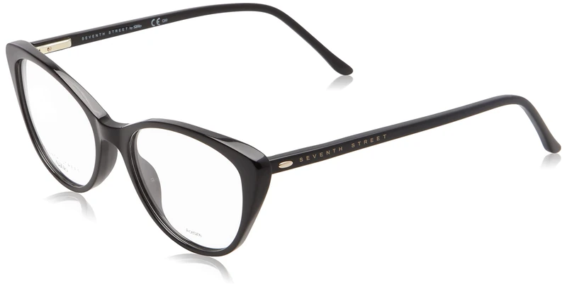 Seventh Street 7a 566 807/17 BLACK Eyewear Women's Acetate, Standard, 52