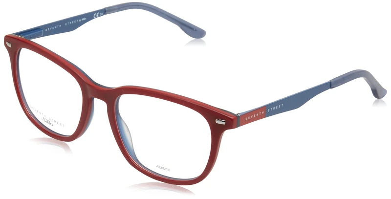 Seventh Street S 308 IWK/18 MT RED BL Eyewear Boy's Acetate, Standard, 50