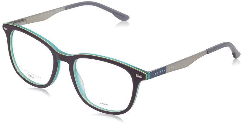 Seventh Street S 308 80Z/18 MT BL GRN Eyewear Boy's Acetate, Standard, 50