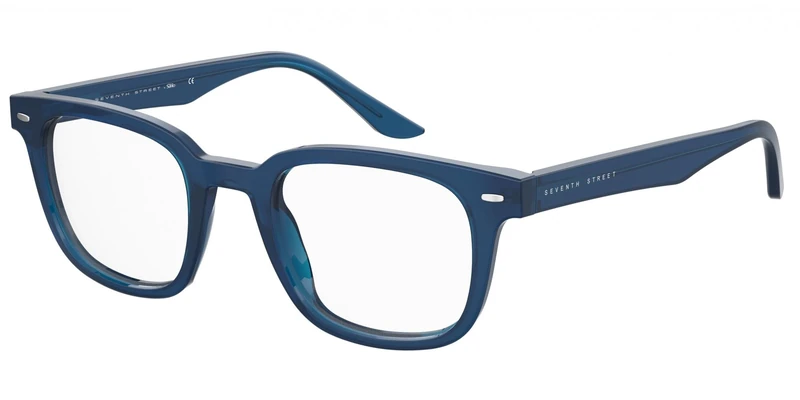 Seventh Street 7a 082 PJP/22 BLUE Eyewear Men's Acetate, Standard, 50