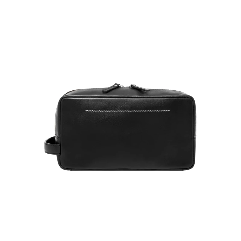 Fossil Mens Camden Shave Kit, Black, 24.8 cm L x 9.5 cm W x 13.3 cm H