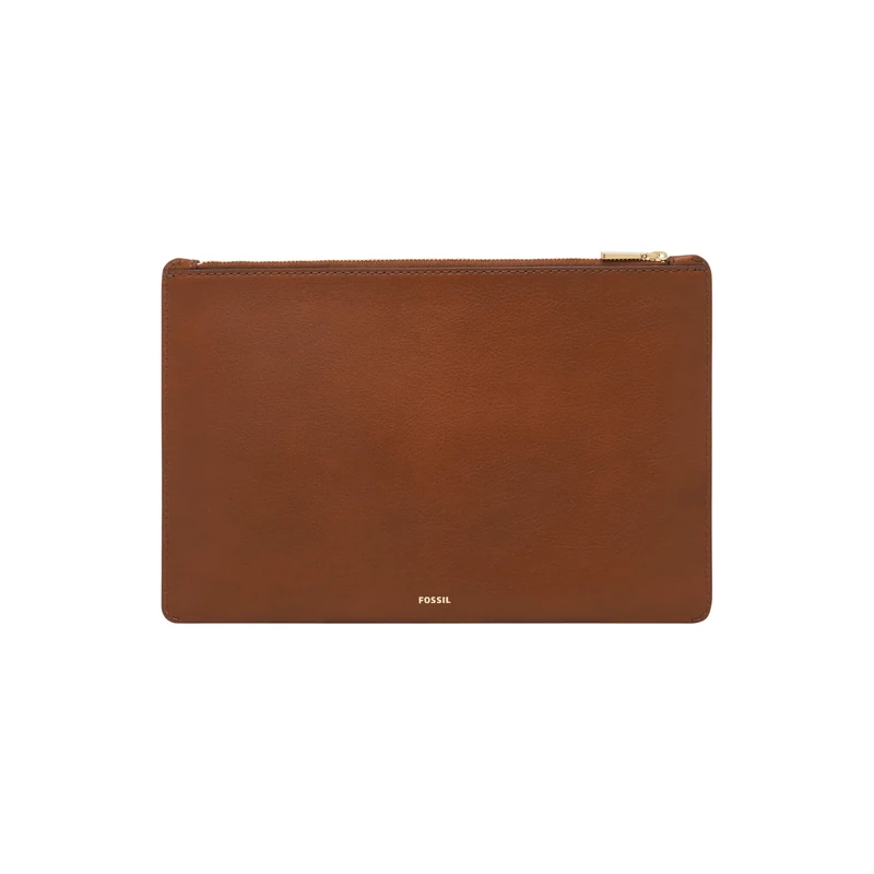 FOSSIL Women's Gift Money Clip, Brown, 27.9 cm L x 0.6 cm W x 18.4 cm H