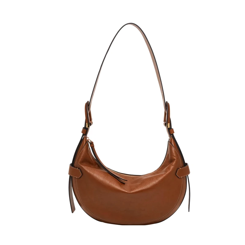 Fossil Women's Harwell Hobo, Brown, Medium