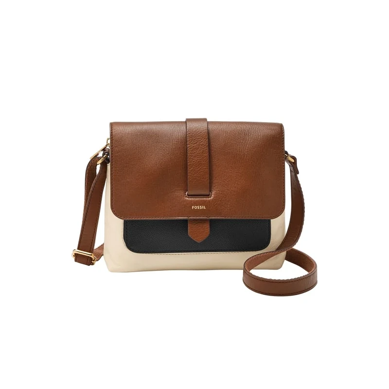 FOSSIL Women's Kinley Shoulder Bag, Multi-Coloured, Medium
