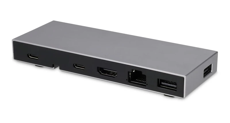 LMP USB-C Compact Dock 2-4K 6-Port USB-C Dock, Ideal for MacBook Air/Pro M1/M2 - Space Grey