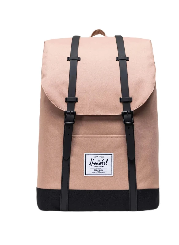HERSCHEL 10066-05749 RETREAT Sports backpack Unisex Adult WARM TAUPE/BLACK Size Unica