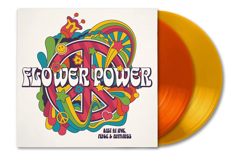 Flower Power - Best of Love, Peace and Happiness [VINYL] - Image 1