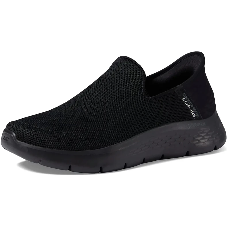 Skechers Go Walk Flex Slip-Ins - No Hands, Black, 4 UK Wide