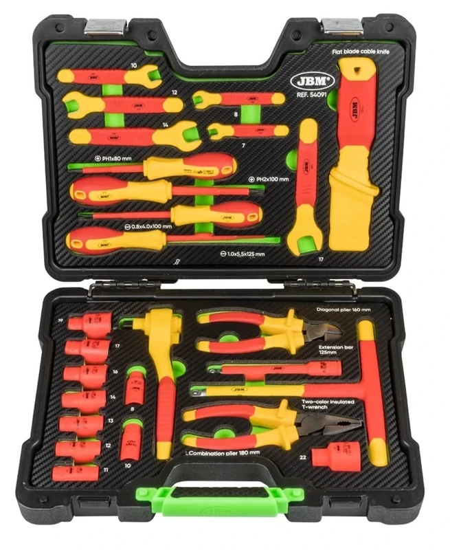 MALETÍN DE HERRAMIENTAS AISLADAS VDE 26 PIEZAS