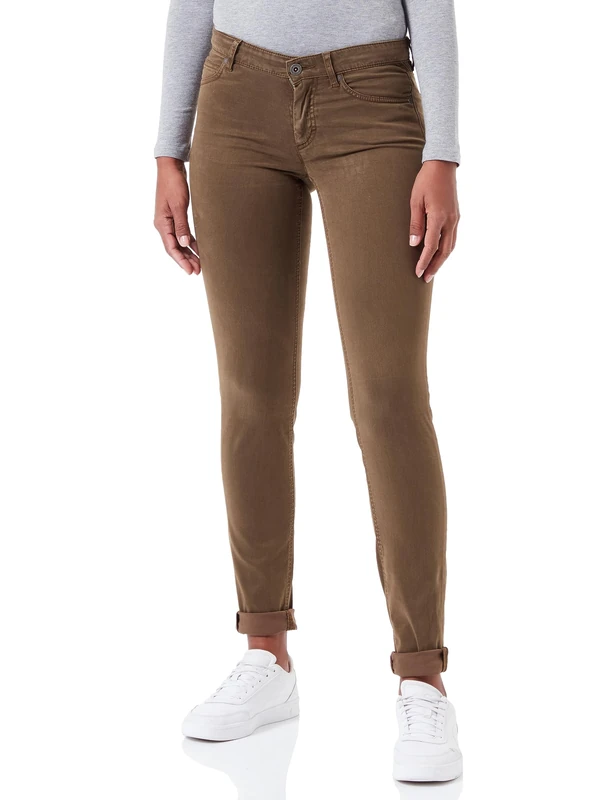 Marc O'Polo Women's Woven Five Pockets Casual Trousers, 442, 35W x 34L