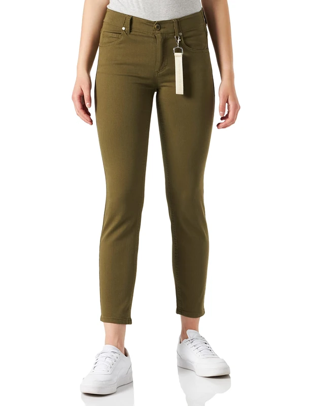 Marc O'Polo Women's Woven Five Pockets Casual Trousers, 471, 33W x 34L