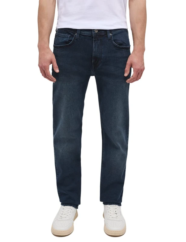 Mustang Men's Style Orlando Slim Jeans, Dark Blue 983, 32 W/30 L