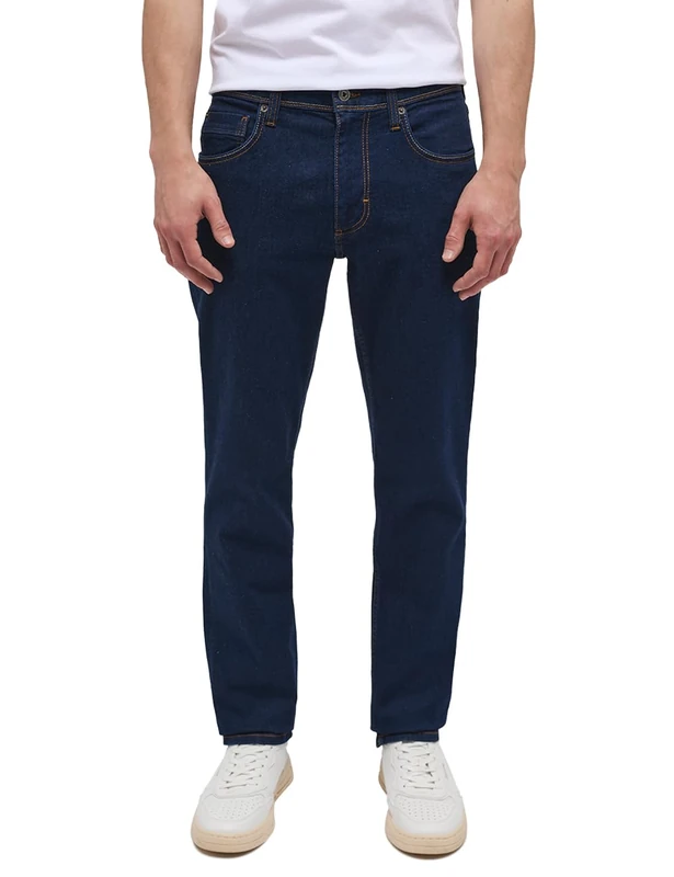 MUSTANG Men's Style Washington Straight Jeans, Dark Blue 900, 44W x 34L