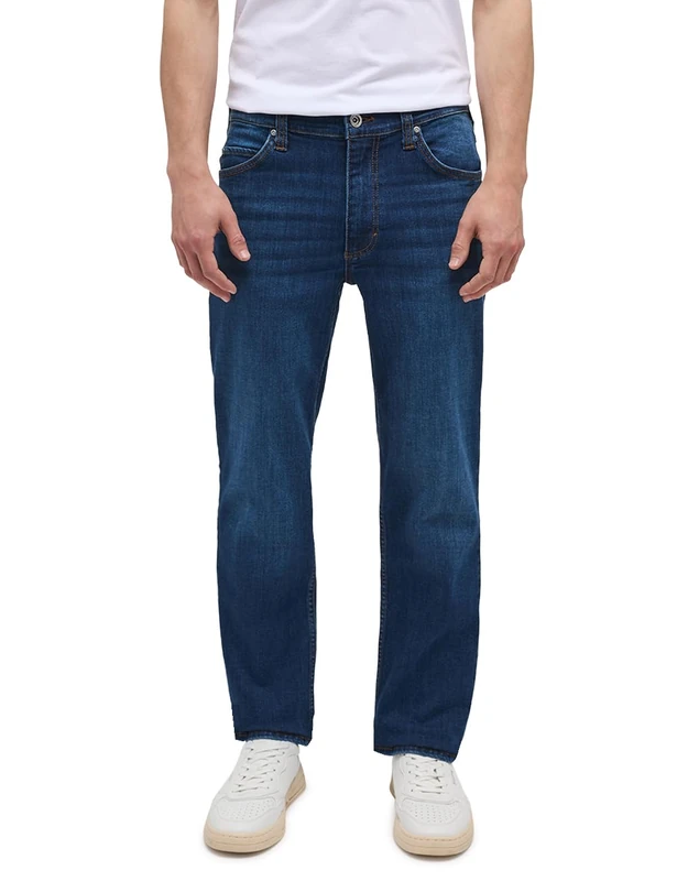MUSTANG Men's Style Tramper Straight Jeans, Medium Blue 643, 50 W/30 L