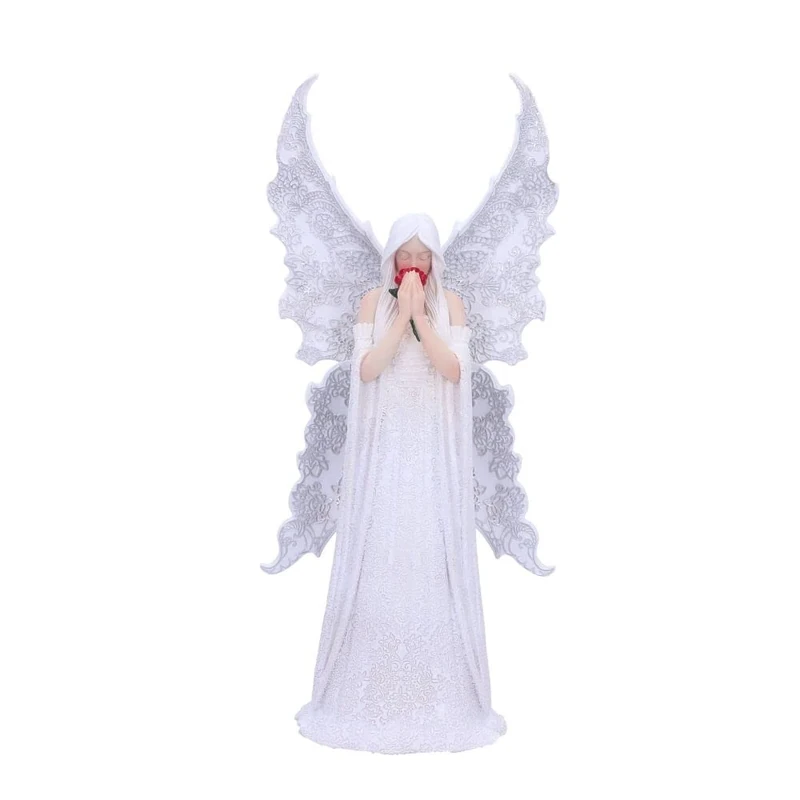 Nemesis Now Anne Stokes Only Love Remains, Large Figurine, White, 35cm