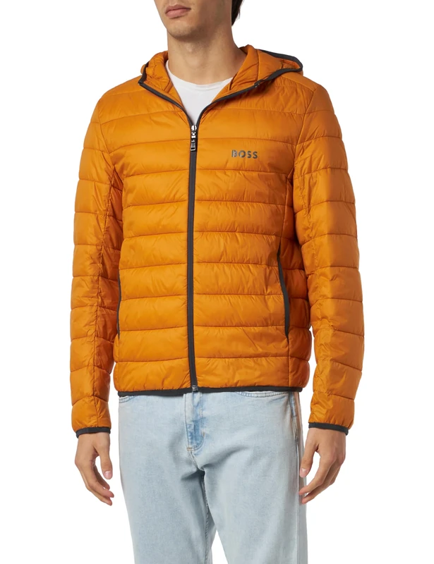 BOSS Men's J_Thor Jacket, Dark Yellow702, XXL