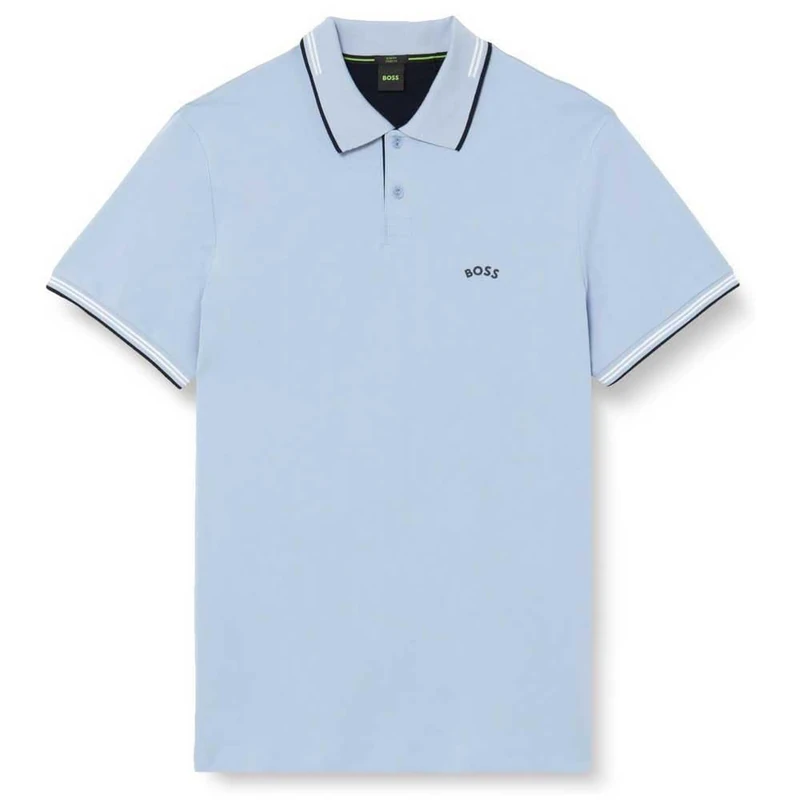 BOSS Men's Paul Curved 10241733 01, Open Blue498, L