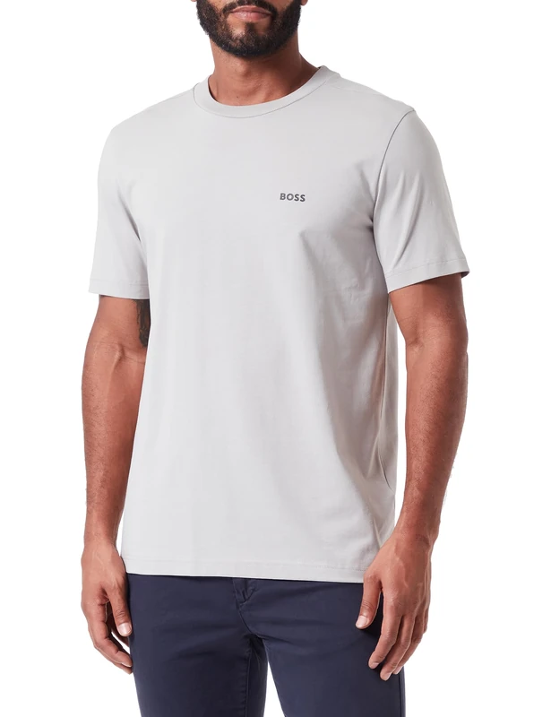 BOSS Men's Tee, Open Grey63, L