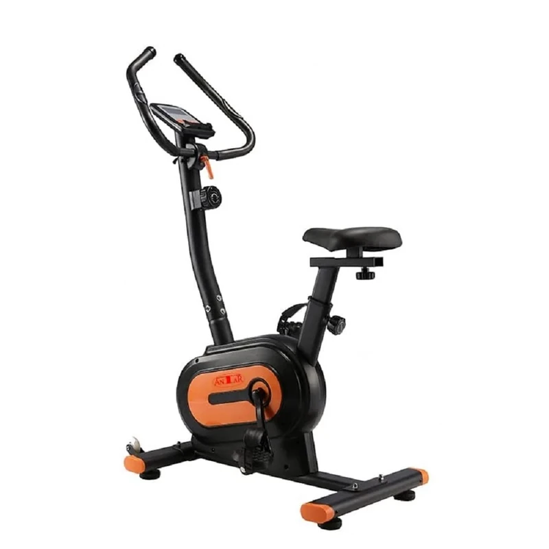 Antar AT56102 Magnetic Fitness Bike Exercise Bike Black and orange