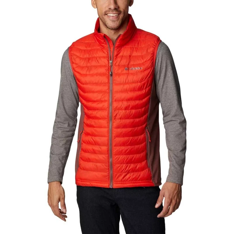 Columbia Powder Pass Vest 1842414839, Men's Vest, Red, L EU, red - Image 1