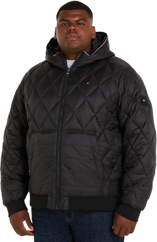 Tommy Hilfiger BT-MIX QUILT RCL HOODED JACKET-B