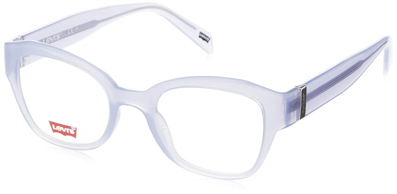 Levi'S Lv 1045 MVU/20 AZURE Eyewear Women's Acetate, Standard, 47