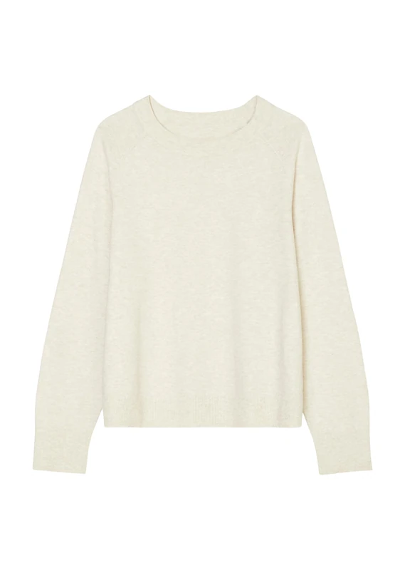 Marc O'Polo Denim Women's Knitted Jumper with Crew Neck, Regular Fit, 121, XXS