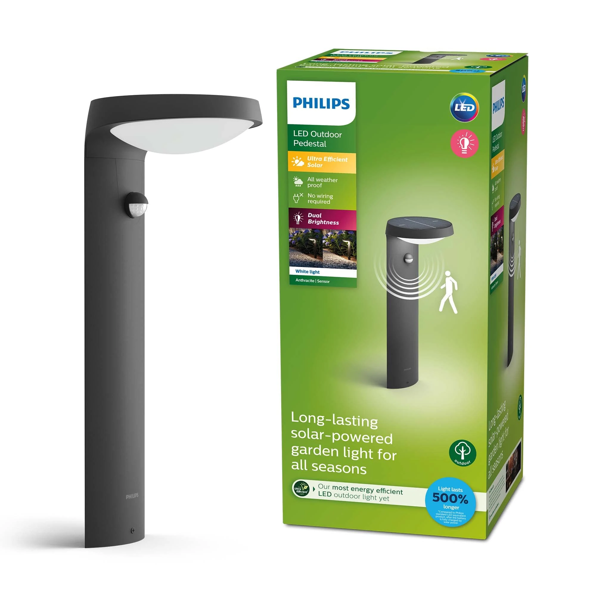 Philips Tyla Path Light 4000 K 1 x 9 W Anthracite