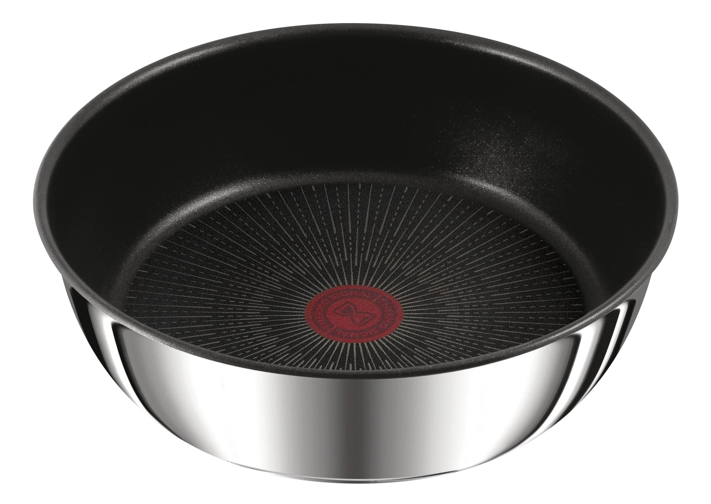 TEFAL L9733502 INGENIO PREFERENCE Sauteuse 24 cm, inox, antiadhésif, poignée vendue séparément, tous feux dont induction,